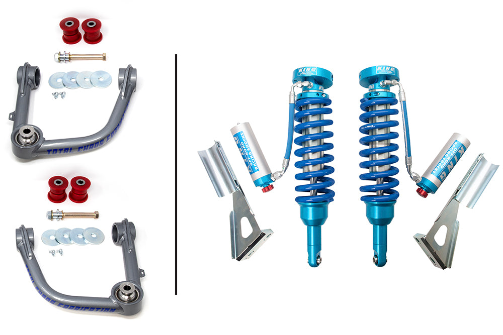 4RUNNER-10-25-K1A | UCA W/ ADJUSTABLE COILOVER 2.5 INCH DIAMETER SHOCKS - 5TH GEN 4RUNNER