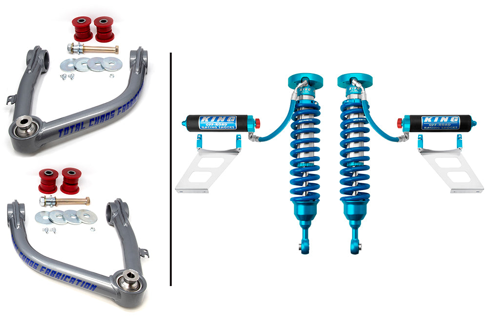SEQUOIA-08-25-K1A // UCA W/ Adjustable Coilover 2.5 Inch Diameter Shocks: 2007-2021 Sequoia