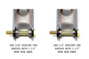 40080 // WELD-ON REAR AXLE SHOCK MOUNTS: 1986-1995 PICKUP | 1986-1995 4RUNNER | 1993-1998 T100 | 1996-2004 TACOMA PRERUNNER / 4WD