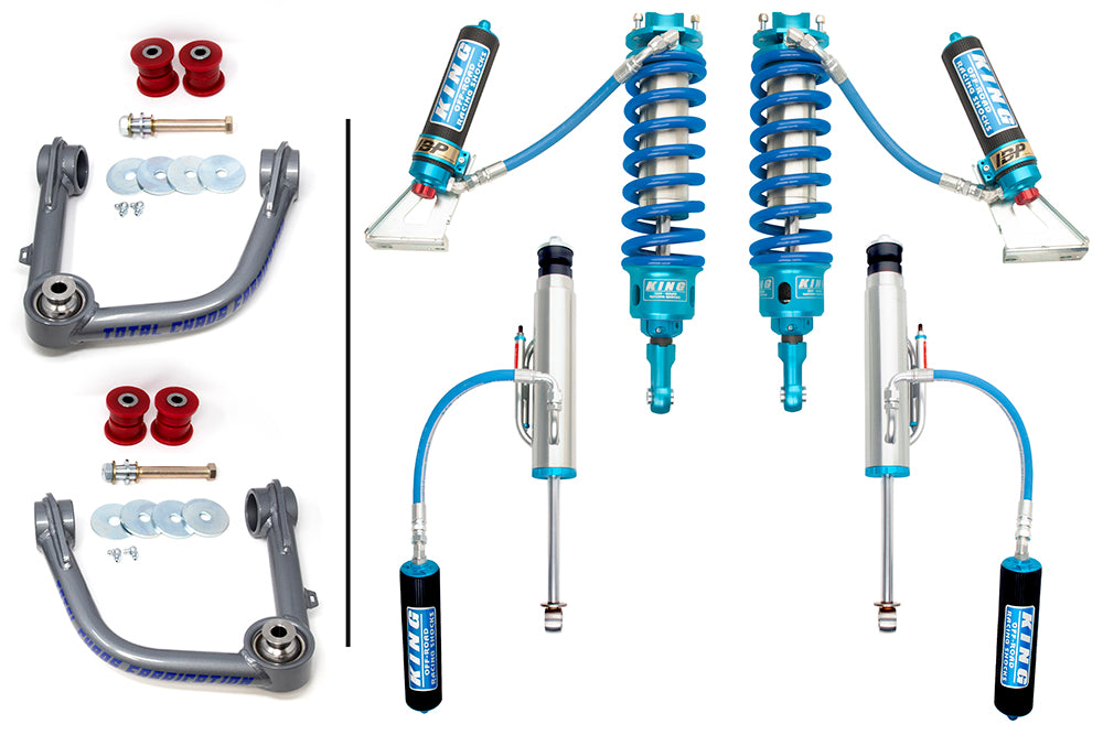 4RUNNER-03-30-K2A | UCA W/ ADJUSTABLE COILOVER 3.0 INCH DIAMETER FRONT AND REAR SHOCKS - 4TH GEN 4RUNNER (Copy)