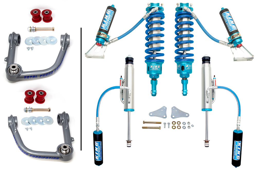 GX460-10-30-K2A-KDSS // UCA W/ Adjustable Coilover 3.0 Inch Diameter Front and Rear Shocks: 2010-2023 GX 460