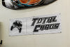 Total Chaos Banner BLK / WHT