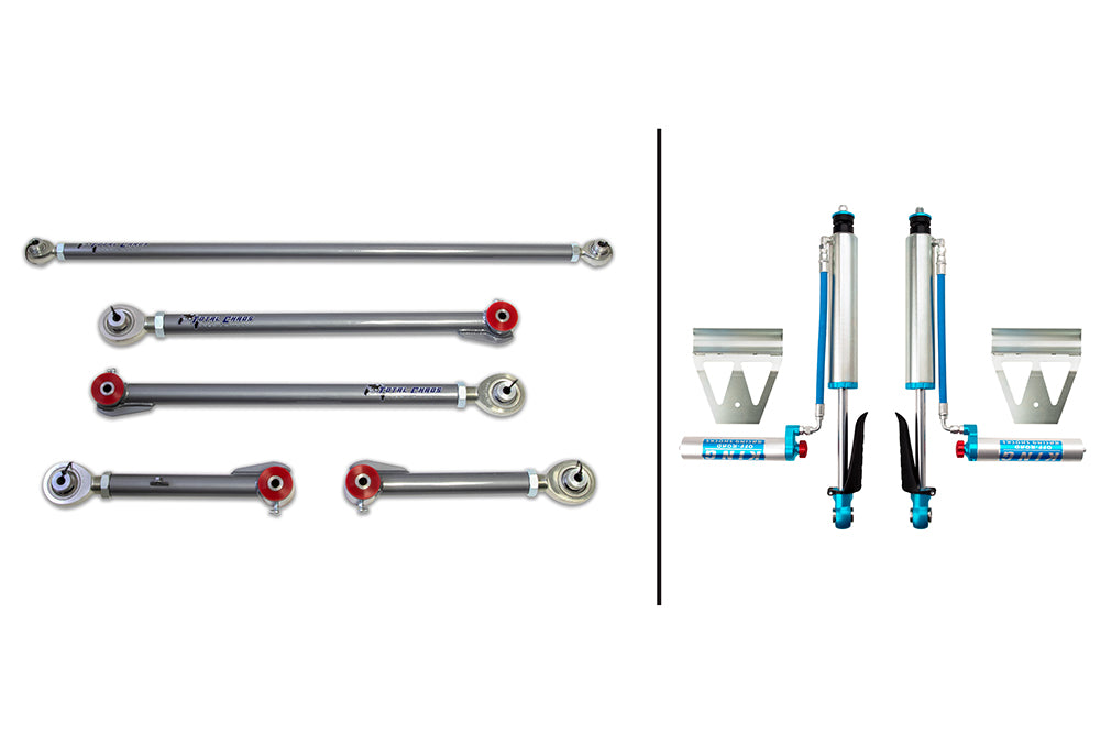 LC200-08-25-RLP | ADJUSTABLE REAR LINKS W/ KING 2.5 INCH DIAMETER SHOCKS - LAND CRUISER 200