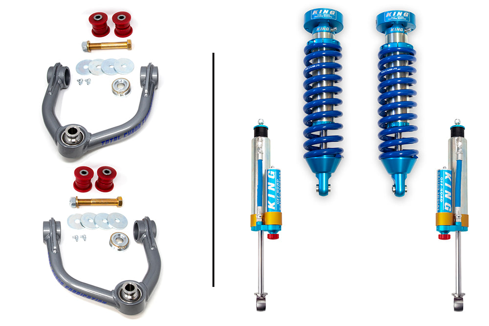 SEQUOIA-01-25-K2A | UCA W/ FRONT AND REAR 2.5 INCH DIAMETER ADJUSTABLE SHOCKS - 1ST GEN SEQUOIA