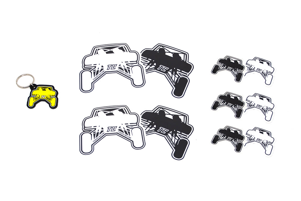 Key Chains & Sticker Packs