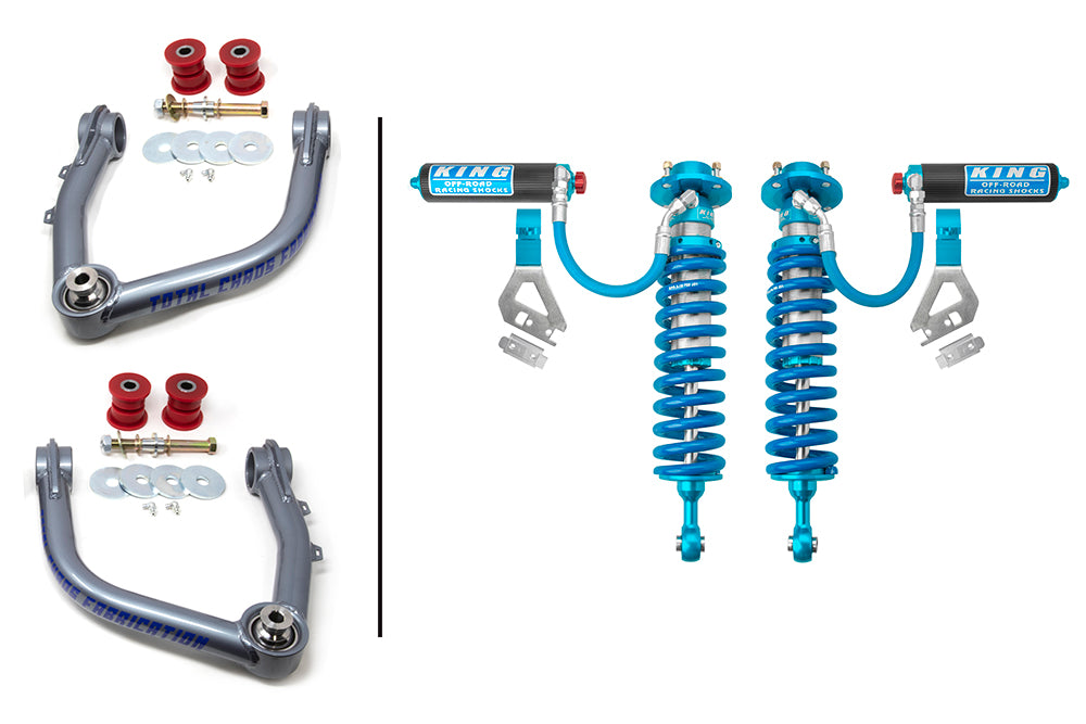 TUNDRA-22-25-K1A | UCA W/ ADJUSTABLE COILOVER 2.5 INCH DIAMETER SHOCKS - 3RD GEN TUNDRA