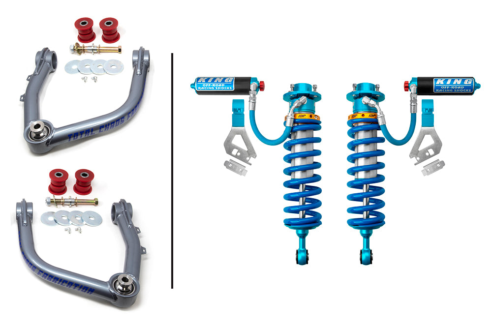 TUNDRA-22-30-K1A | LIFT KIT W/ FRONT 3.0 INCH DIAMETER ADJUSTABLE KING SHOCKS - 3RD GEN TUNDRA