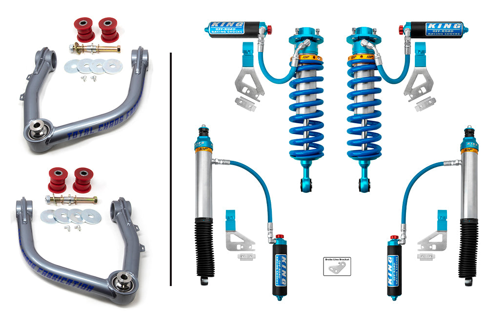 TUNDRA-22-30-K2A | LIFT KIT W/ FRONT & REAR 3.0 INCH DIAMETER ADJUSTABLE KING SHOCKS - 3RD GEN TUNDRA